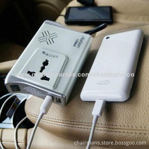 Car Power Inverter with 12 to 220V Voltage, 175/350W Power